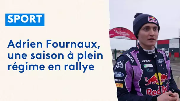Adrien Fourneaux, le pilote de rallye qui tourne à plein régime