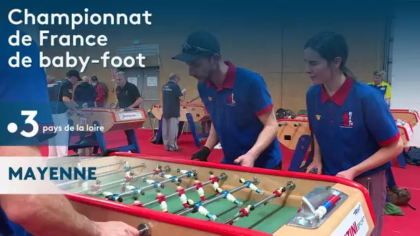 Championnat de France de babyfoot en Mayenne
