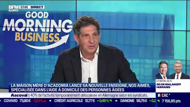 Maxime Aiach (Domia Group) : La maison mère d'Acadomia lance une nouvelle enseigne "Nos aimés"