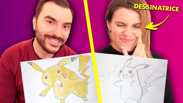 Moi VS une Dessinatrice : dessin challenge