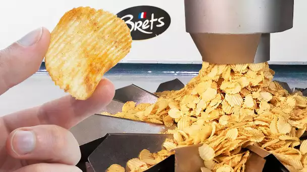 Je visite l'usine de chips Bret's !