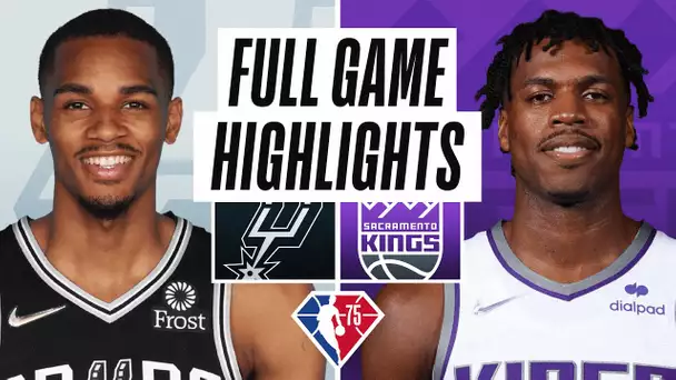 SPURS at KINGS | FULL GAME HIGHLIGHTS | December 19, 2021