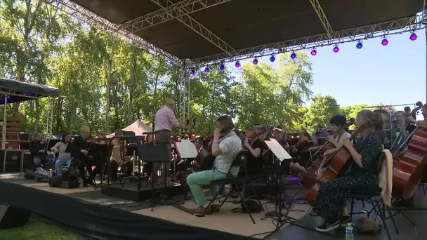 Les répétitions de l'orchestre de Picardie pour le festival des forêts