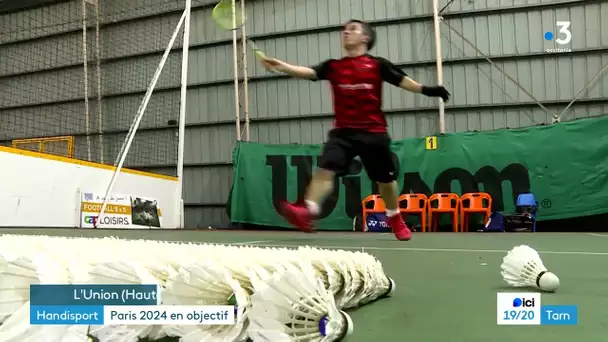 Les Jeux Olympiques au bout de la raquette pour Maxime Greboval, joueur de handibadminton