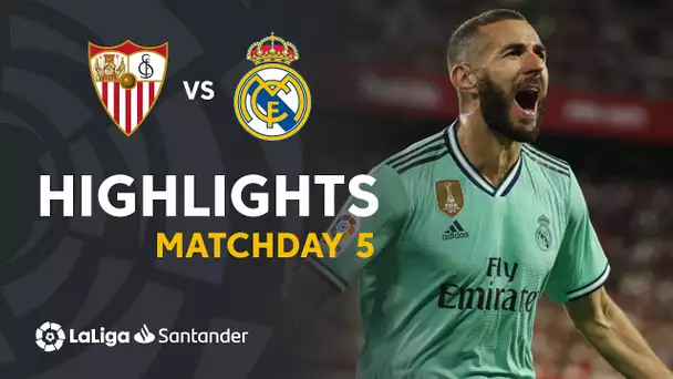 Highlights Sevilla FC vs Real Madrid (0-1)