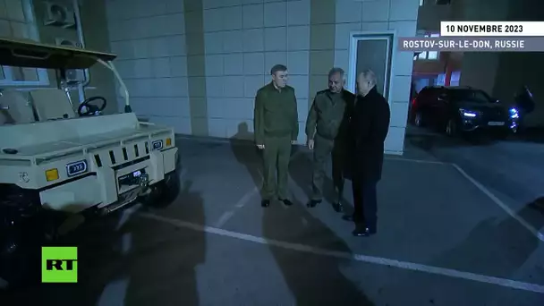 🇷🇺 Russie : Poutine visite le siège des forces armées russes à Rostov-sur-le-Don