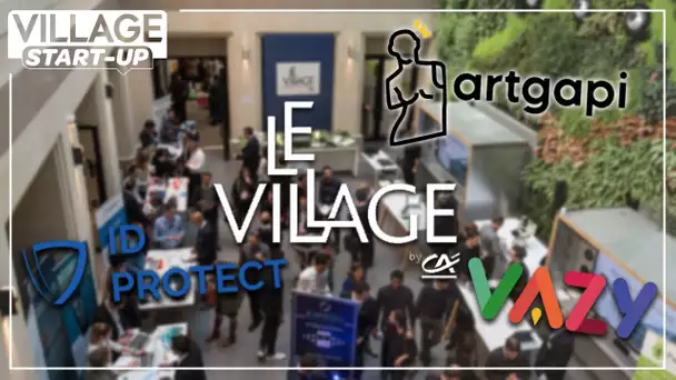 Village Startup octobre 2023 : Vazy, IdProtect, Artgapi