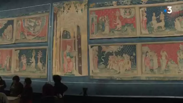 Tenture de l'Apocalypse d'Angers : des fragments retrouvés