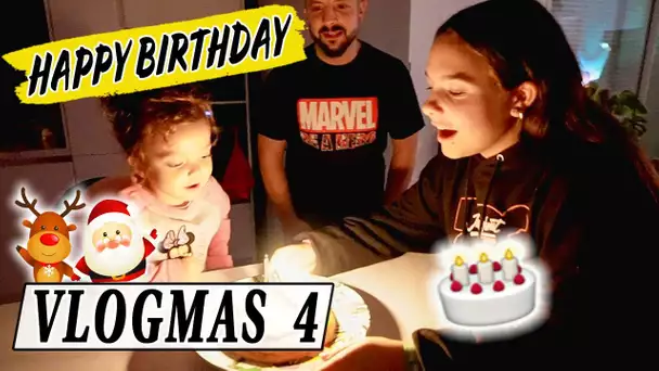 VLOGMAS 4 : ANNIVERSAIRE ET CADEAUX DE JEN ! 🎉