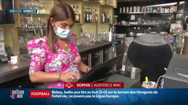 Sophie, restauratrice, dénonce "le chantage de certains clients qui ne portent pas le masque"