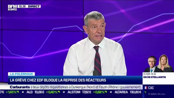 La grève chez EDF bloque la reprise des réacteurs nucléaires