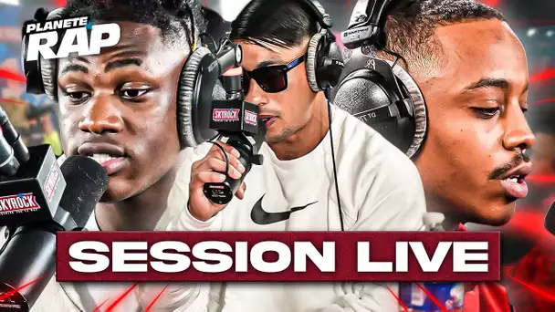 SESSION FREESTYLE avec Maes, YNS, Béna, Massomerta & Bobyto ! #PlanèteRap