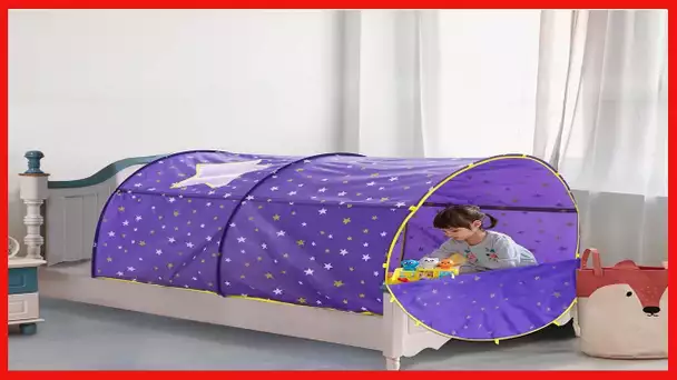 Alvantor Starlight Bed Canopy Dream Kids Play Tents Playhouse Privacy Space Twin Sleeping Indoor
