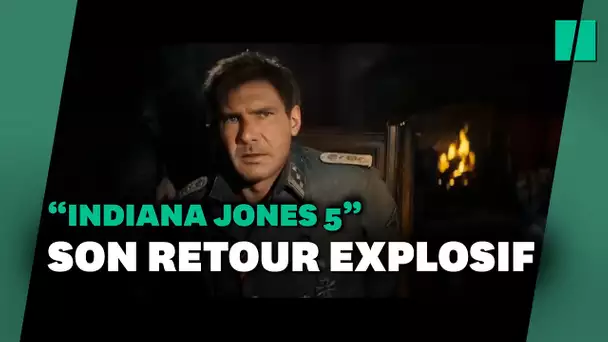 « Indiana Jones 5 » avec Harrison Ford se dévoile dans une première bande-annonce explosive