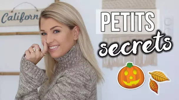 MES PETITS SECRETS POUR CET AUTOMNE 🍁