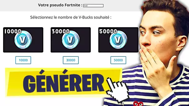 J'AI ESSAYÉ UN GÉNÉRATEUR DE CODES V BUCKS - Spams (le Vendredi des Vrais!)