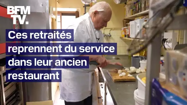 Après 10 ans de retraite, ce couple de 79 et 81 ans reprend du service dans leur ancien restaurant