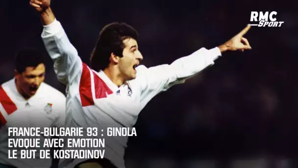 France-Bulgarie 93 : Ginola évoque avec tourment le but de Kostadinov