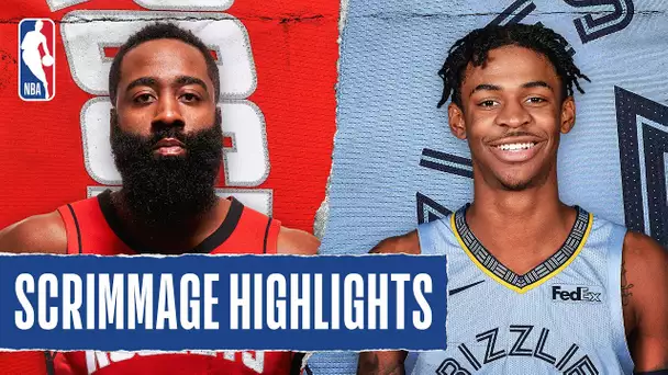 ROCKETS at GRIZZLIES | SCRIMMAGE HIGHLIGHTS | July 26, 2020