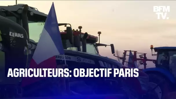 Agriculteurs: objectif Paris