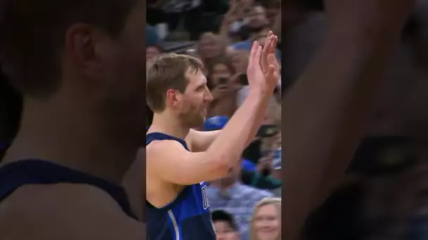 From 1999 to 2019 ➡️ Dirk Nowitzki Put The Ball In The Basket! 🙌🔥| #Shorts