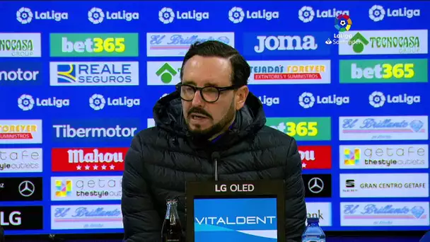 Rueda de prensa Getafe CF vs RC Celta