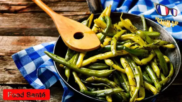 Haricots verts sautés à l’ail et sauce soja au wok