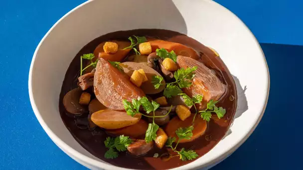 RECETTE - Bourguignon de légumes - Fabrice Mignot