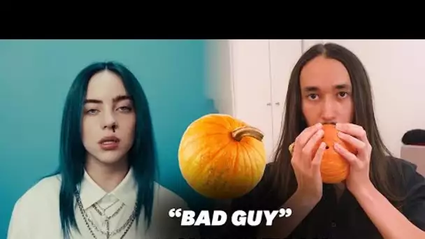 Il joue "Bad Guy" de Billie Eilish avec un potiron et le résultat est génial