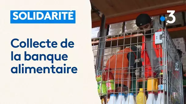 Collecte de la banque alimentaire : "je donne tous les ans, on ne sait pas ce qu'il peut arriver"