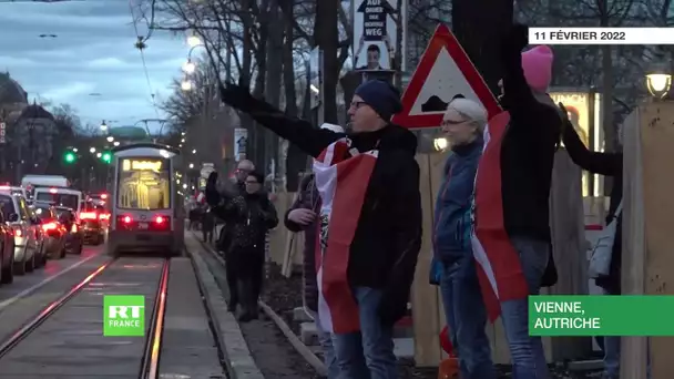 Vienne : manifestation en soutien au Convoi de la liberté malgré son interdiction