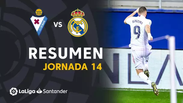 Resumen de SD Eibar vs Real Madrid (1-3)