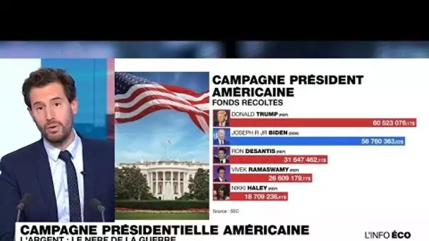 Etats-Unis : la course aux financements de la campagne présidentielle est lancée • FRANCE 24