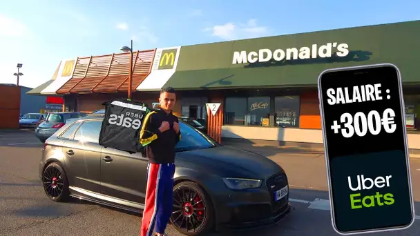 FAIRE LIVREUR Uber Eats en AUDI RS3 ! 🚗