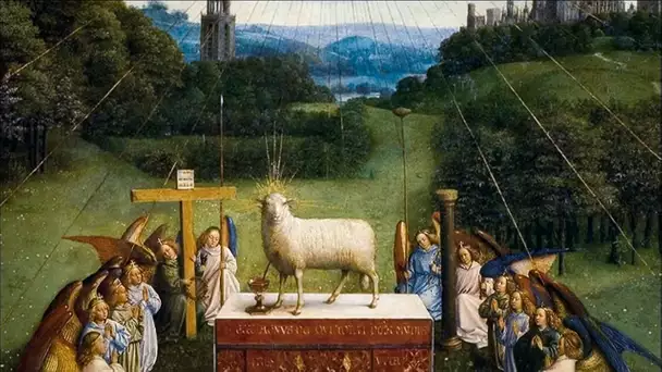 L'Adoration de l'agneau Mystique, chef-d’oeuvre de la peinture primitive flamande