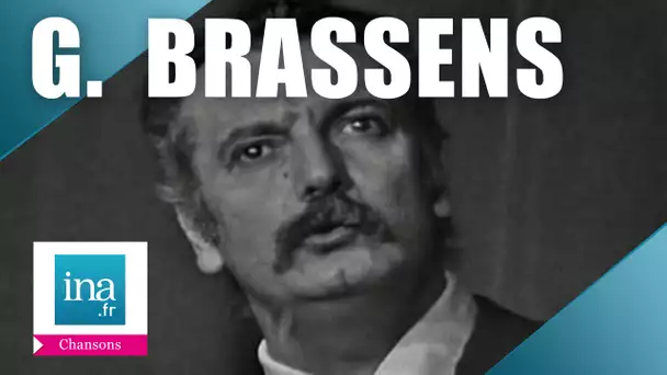 Georges Brassens "Dans l'eau de la claire fontaine" | Archive INA