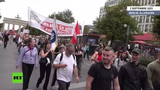 🇩🇪 Berlin : manifestation contre la guerre et la militarisation de la société