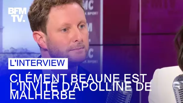 Clément Beaune face à Apolline de Malherbe en direct