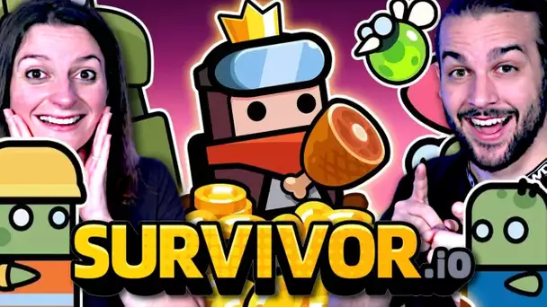 ON DOIT SURVIVRE AUX ZOMBIES SUR SURVIVOR IO !