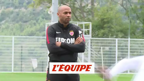 Les images du premier entraînement d&#039;Henry - Foot - L1