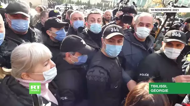 Géorgie : arrestations lors d'une mobilisation pro-Saakachvili à Tbilissi