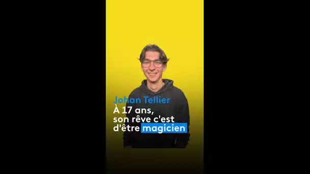 Portrait. “Mon rêve c’est de m’envoler”, Johan veut devenir magicien professionnel