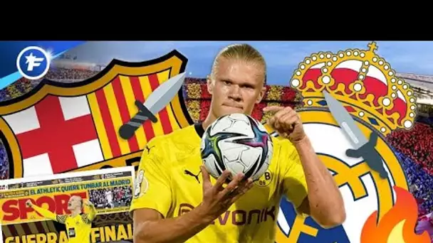 Erling Haaland ENFLAMME la RIVALITÉ entre le Real Madrid et le FC Barcelone | Revue de presse