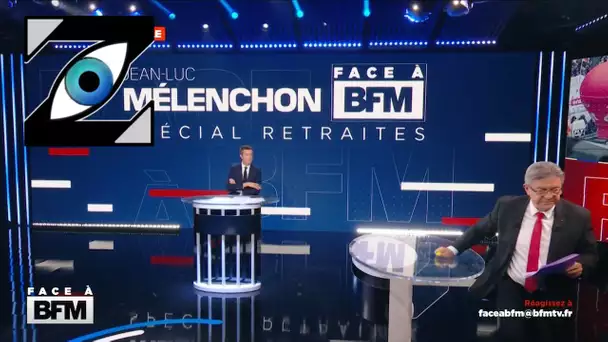 [Zap Télé] Interrogé sur A. Quatennens, J-L. Mélenchon quitte le plateau de BFM ! (10/02/23)