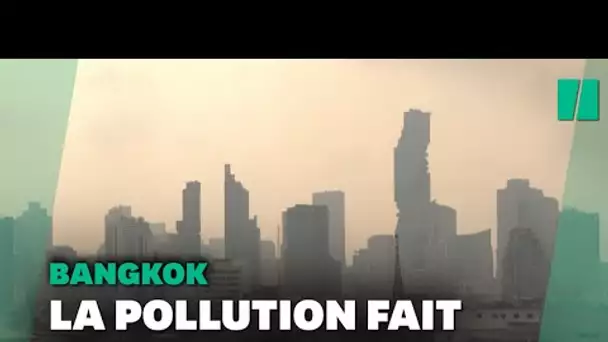 La pollution provoque l’hospitalisation de 200.000 personnes à Bangkok