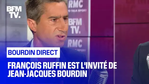 François Ruffin face à Jean-Jacques Bourdin en direct