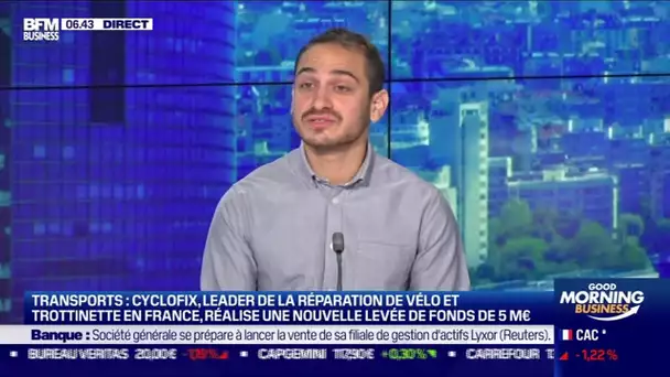 Alexis Zerbib (Cyclofix): Cyclofix lève 5 millions d'euros