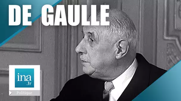 1968 : Le Général De Gaulle et le capitalisme | Archive INA