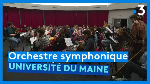 L'orchestre symphonique de l'Université du Maine