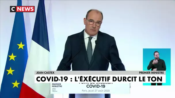 Covid-19 : l'exécutif durcit le ton